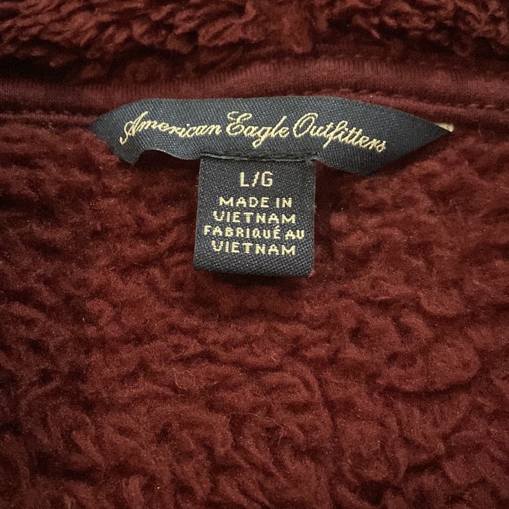 American Eagle Fleece Jacket - Picture 3 of 5